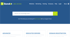 Desktop Screenshot of help.slamdot.com